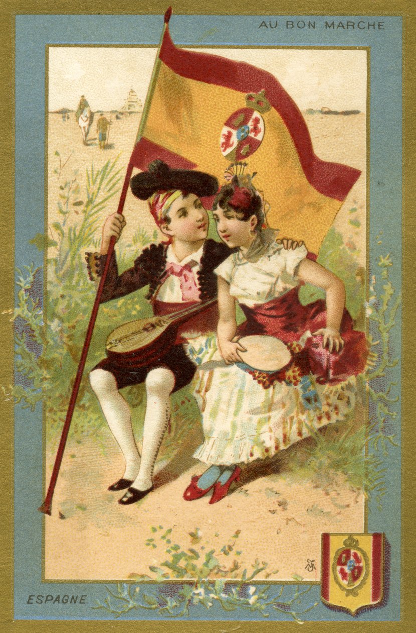 Garçon et fille espagnols, d