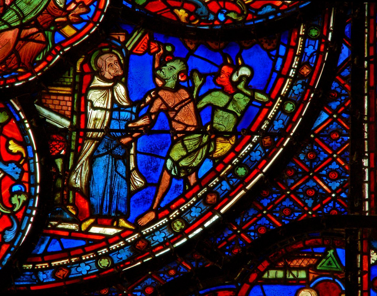 Saint Antoine : attaqué par des démons - French School
