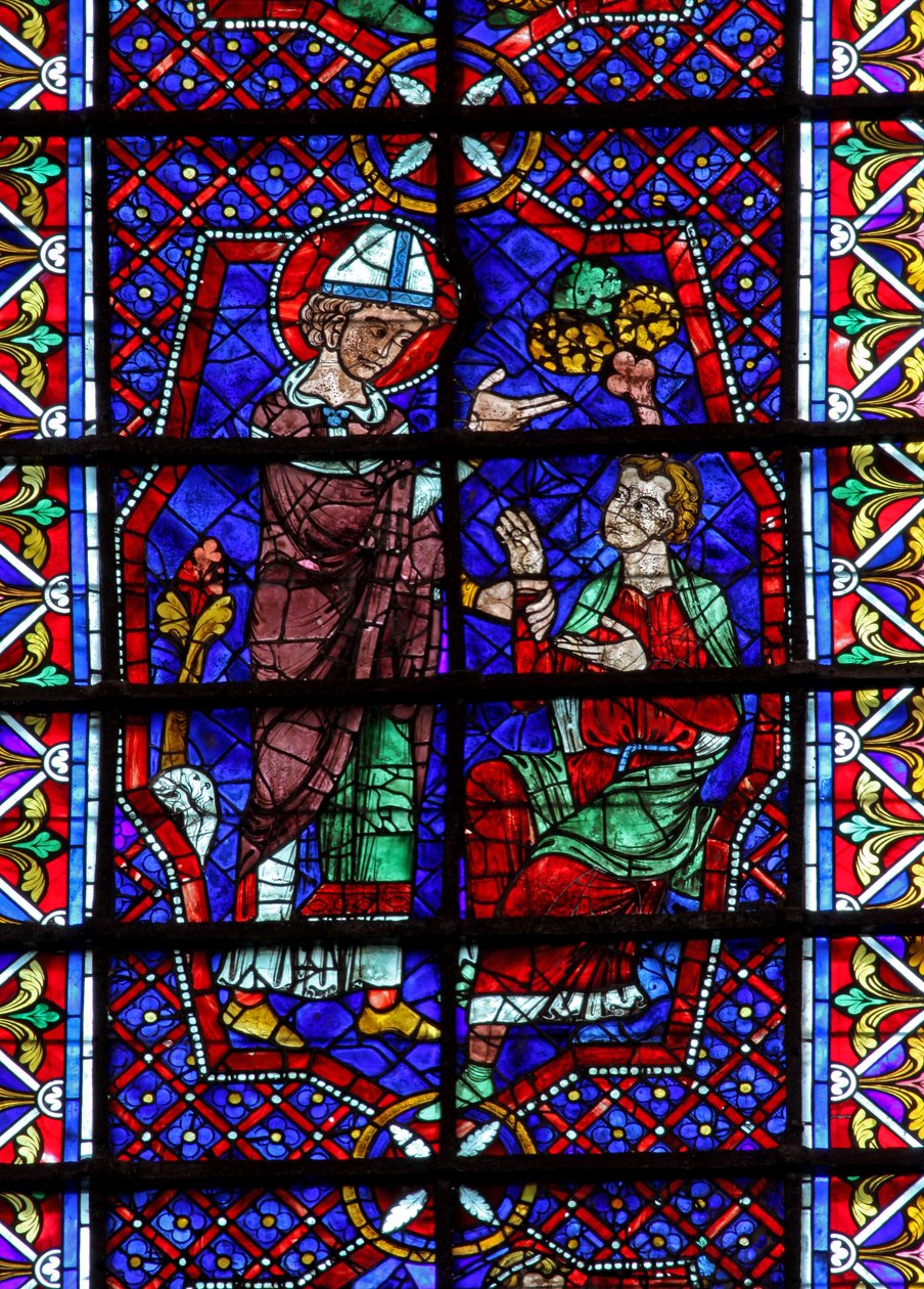 Saint Martin guérissant les malades - French School