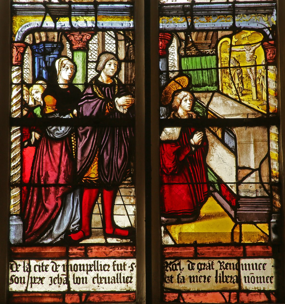 Saint Roch enfant pieux - French School