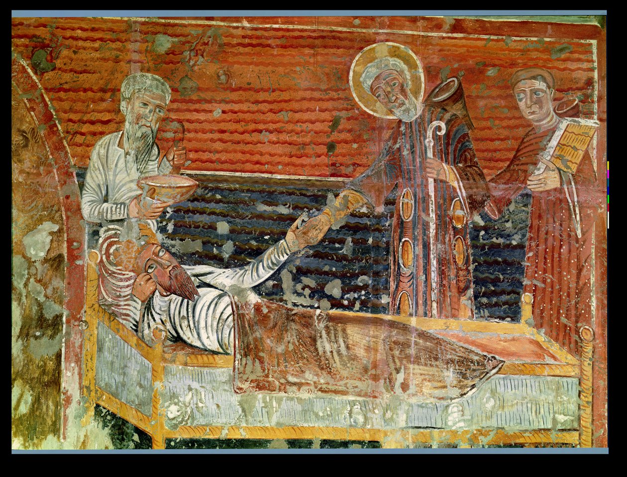 Saint Séverin (d.507) guérissant Clovis I (465-511) copie d