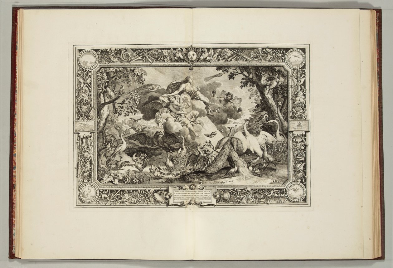 "Tapisseries du Roi, où sont représentés les quatre éléments et les quatre saisons" par André Félibien, 1670 - French School