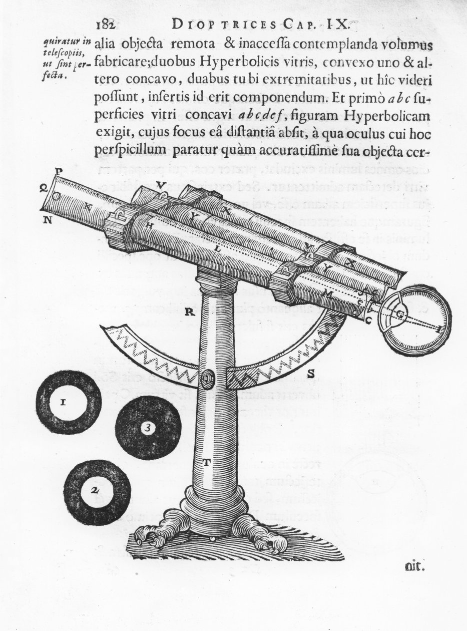 Télescope, illustration de 