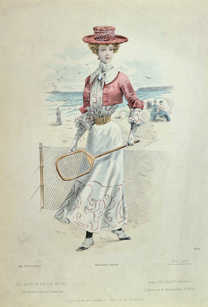 Tenue de tennis, tiré de 