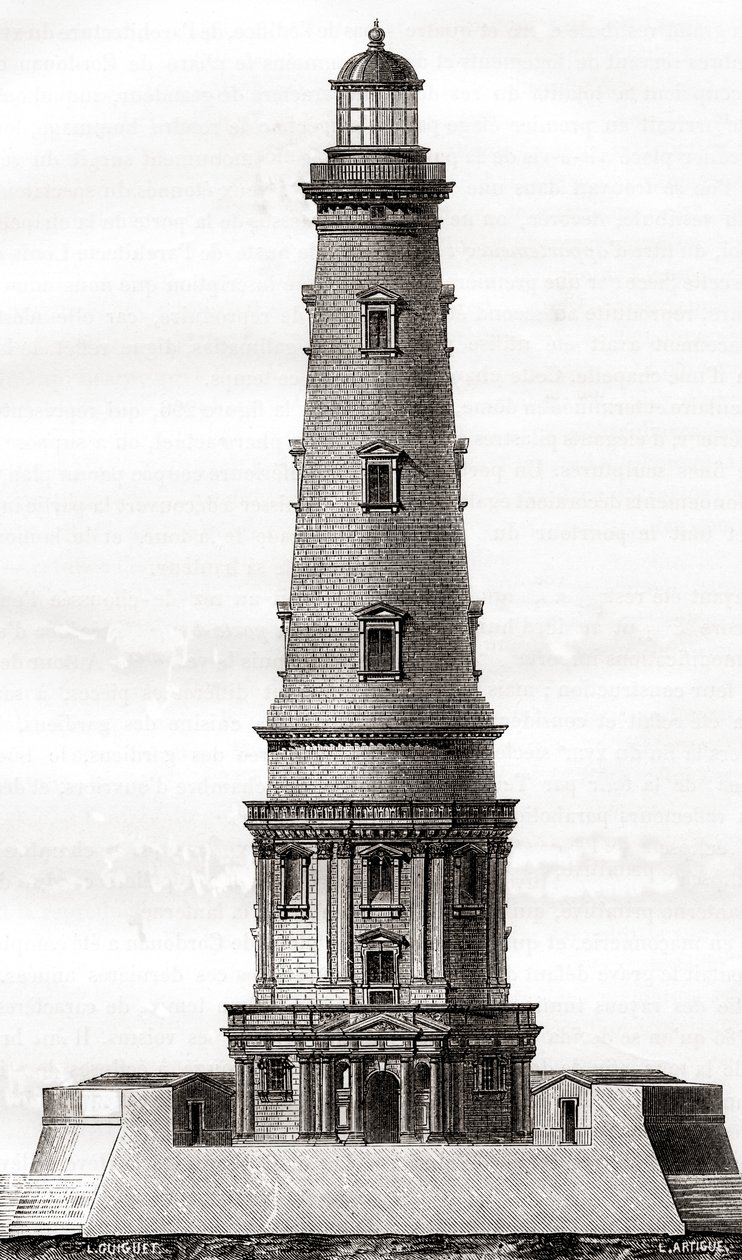 Le phare de Cordouan du XVIIe siècle, près de l