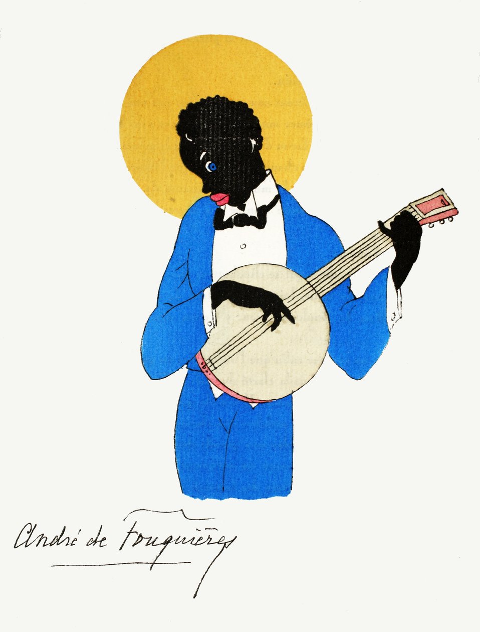 Le joueur de banjo - French School