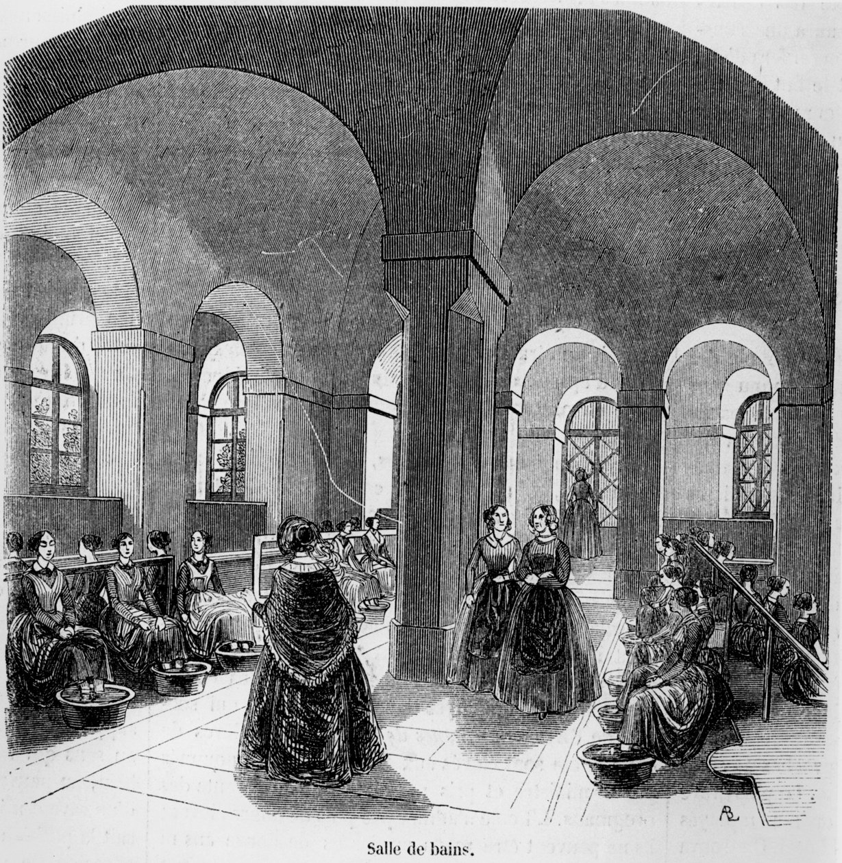La salle de bain à l