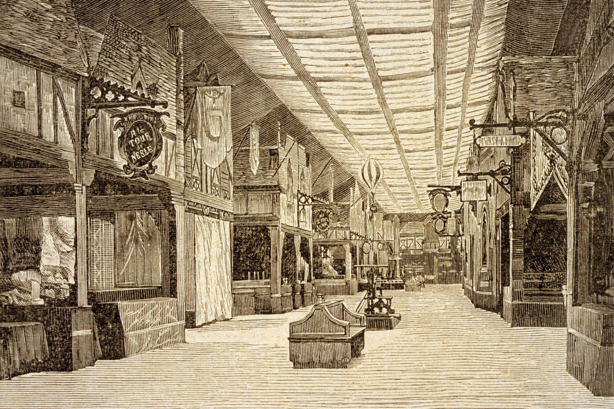 Le Bazar de la Charité à Paris avant l