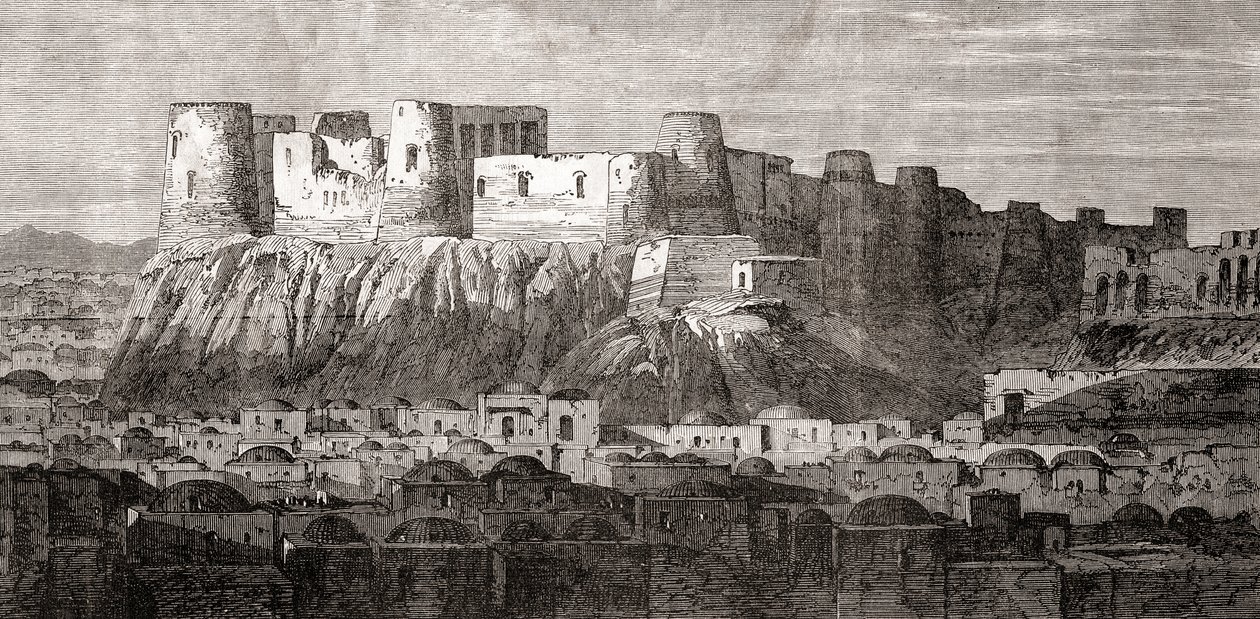 La Citadelle de Herat et Qala Iktyaruddin, Herat, Afghanistan, de 