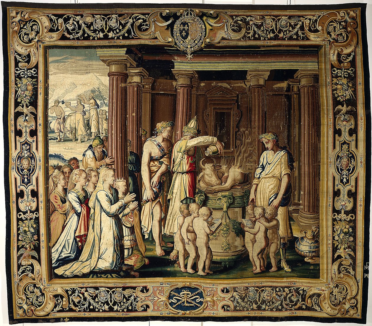 Le Sacrifice du Couronnement, vers 1610 - French School
