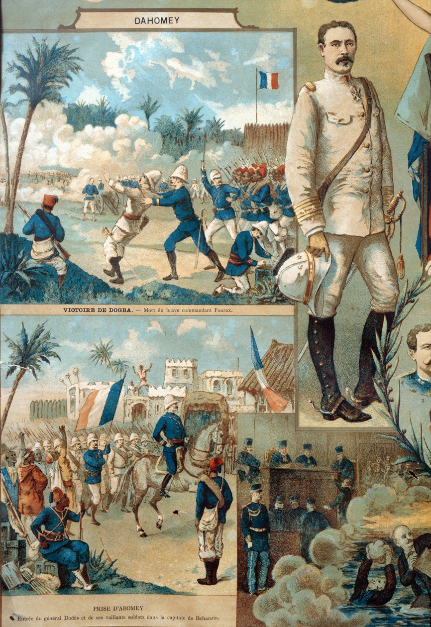 La campagne du Dahomey de 1892 - French School