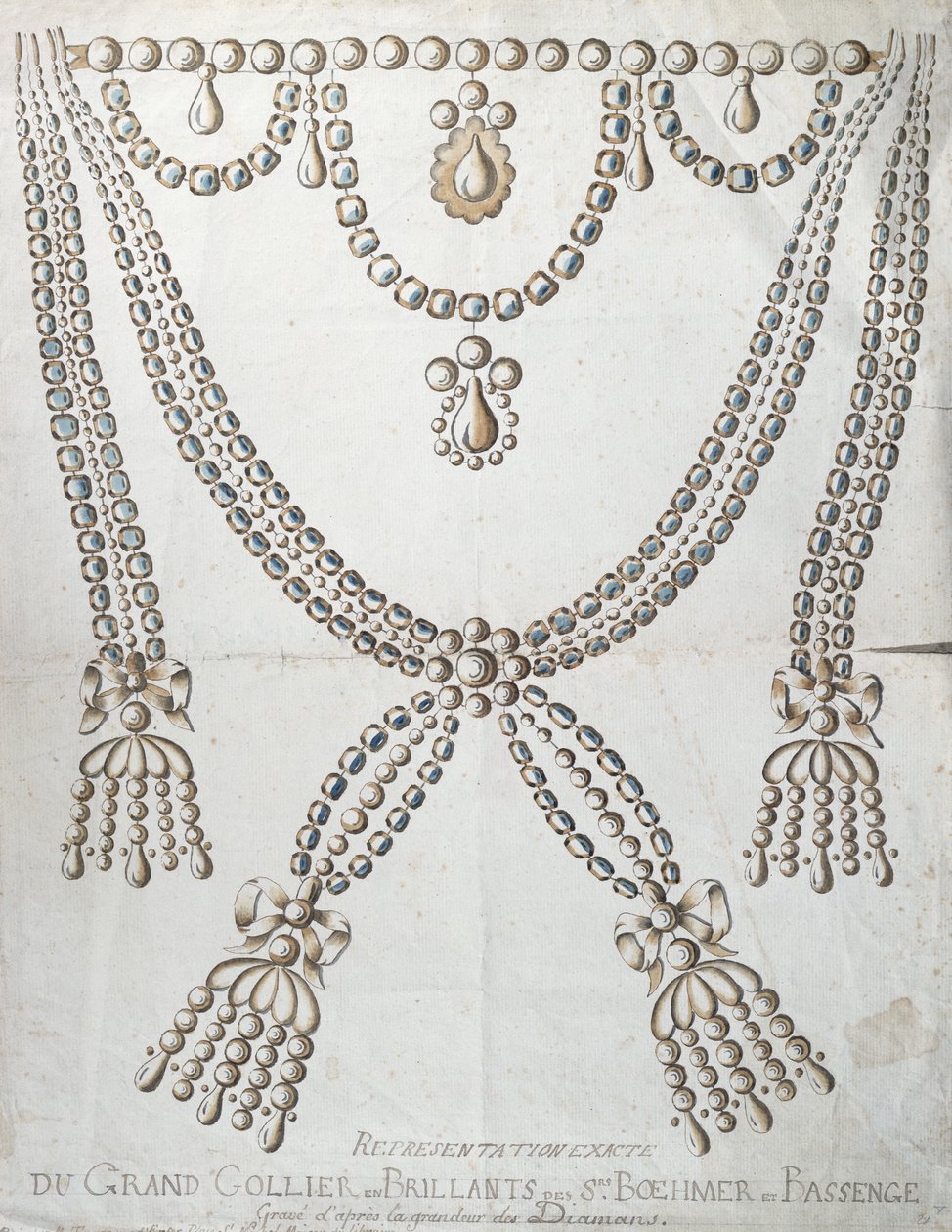 Le collier de diamants impliqué dans l