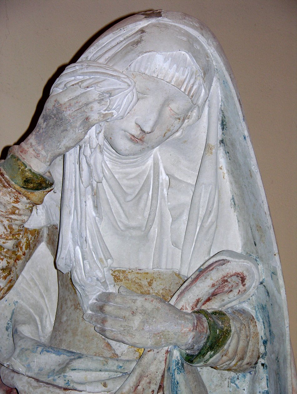 La Mise au tombeau, (détail) - French School