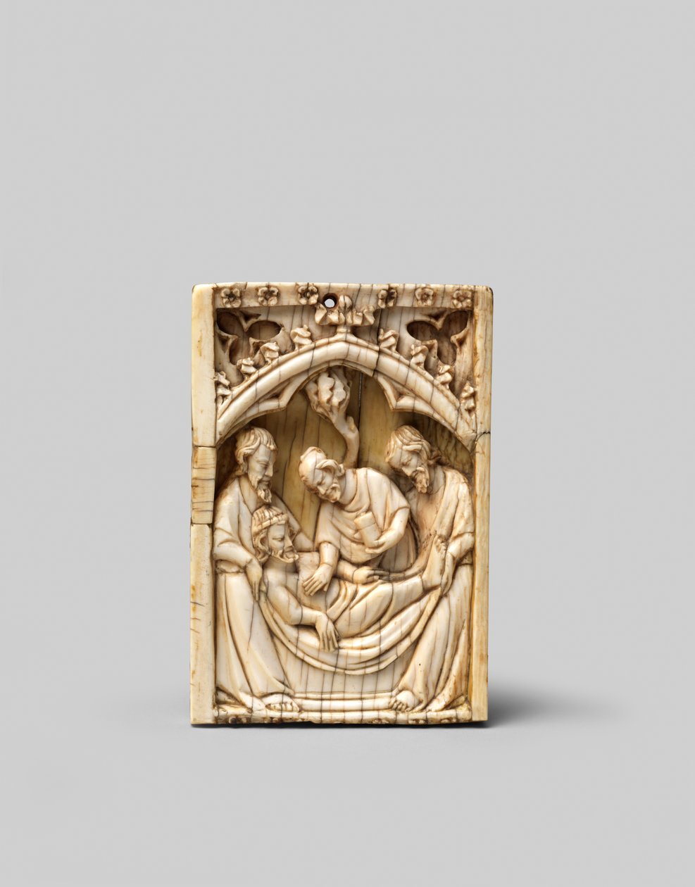 La Mise au tombeau du Christ, moitié supérieure de l