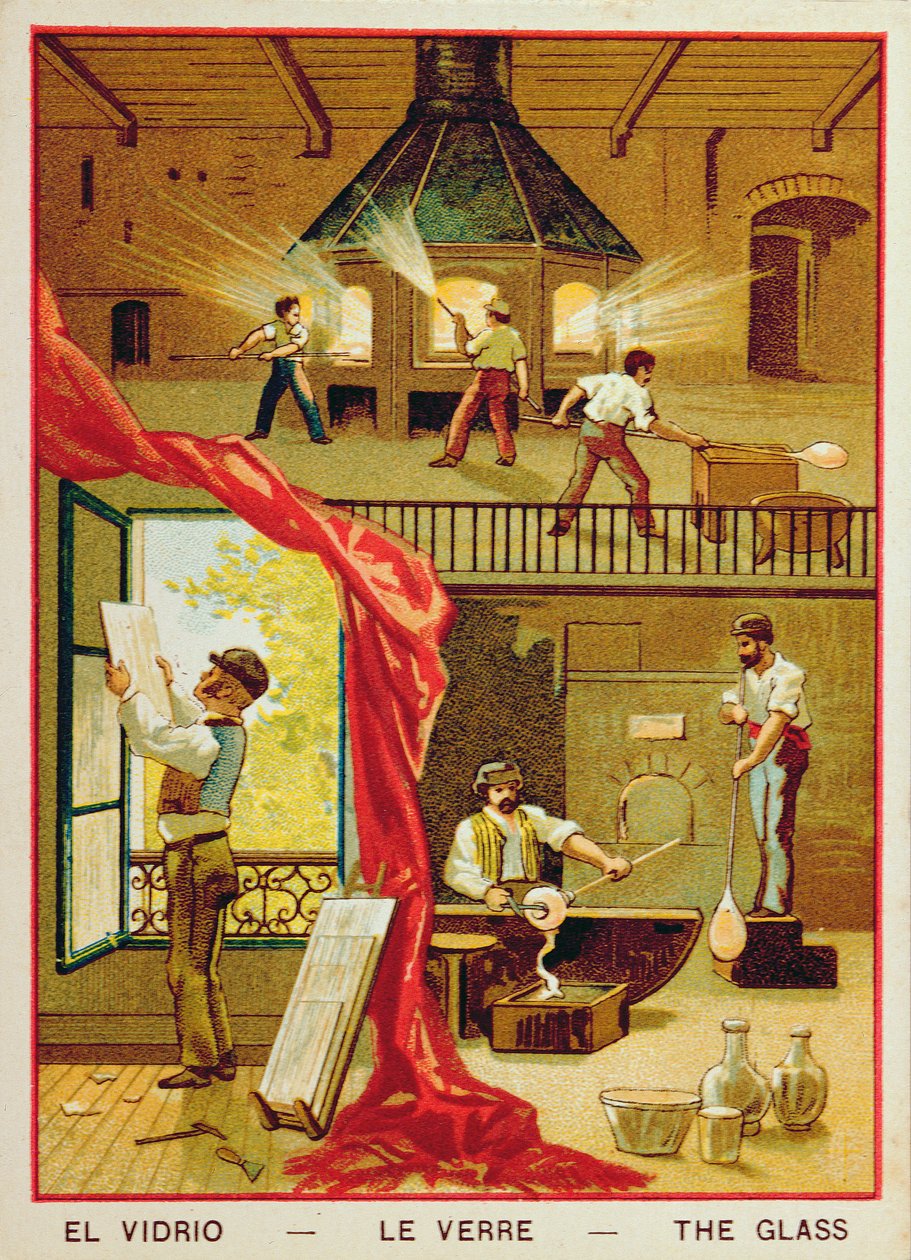 Le verre, illustration d