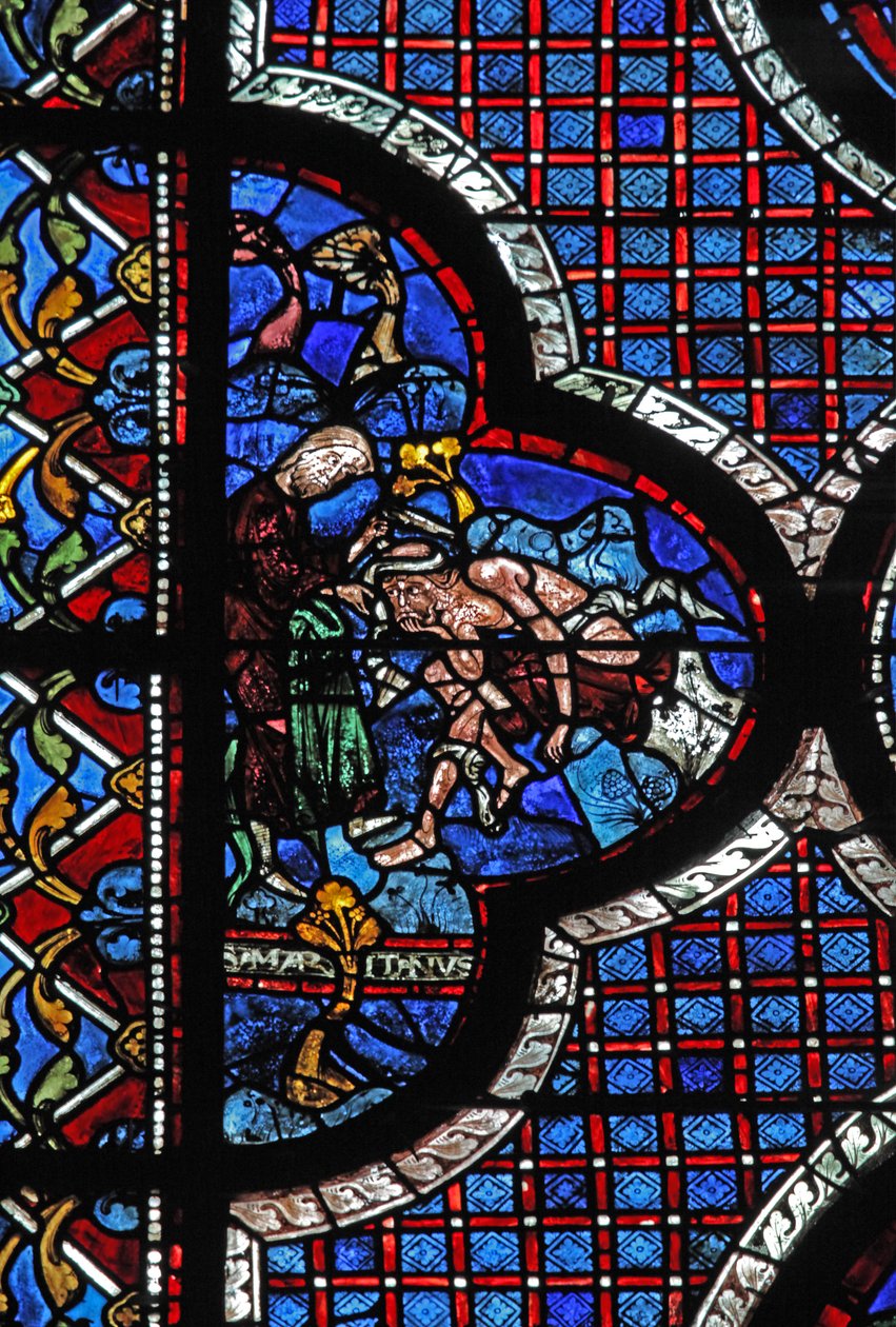 Le Bon Samaritain : un Samaritain panse ses plaies - French School