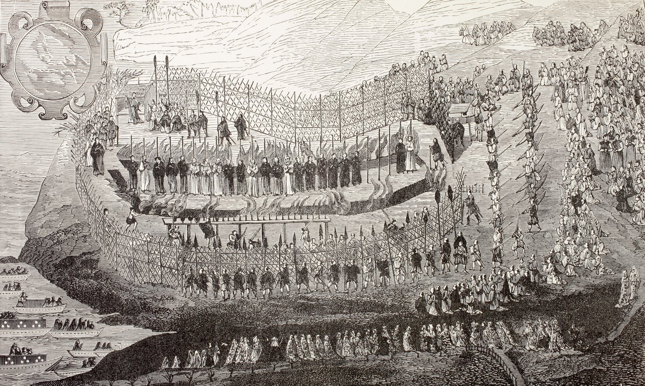 Le Grand Martyre de Nagasaki, 1622, de 