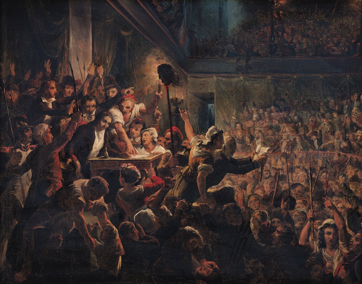 La tête du député Jean Feraud (1759-95) présentée à François Antoine Boissy d