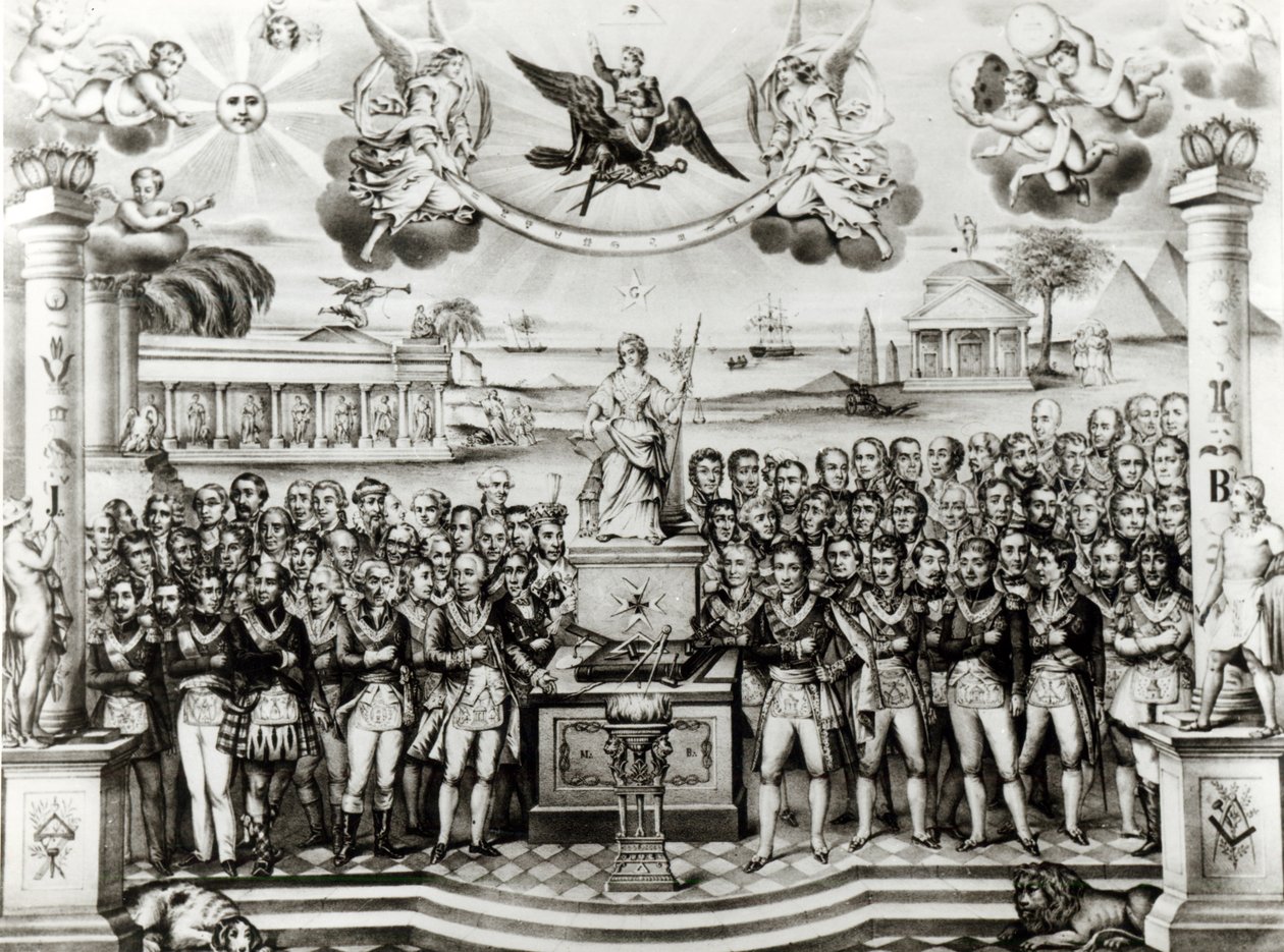 Le lieu de naissance historique des mystères de la franc-maçonnerie - French School