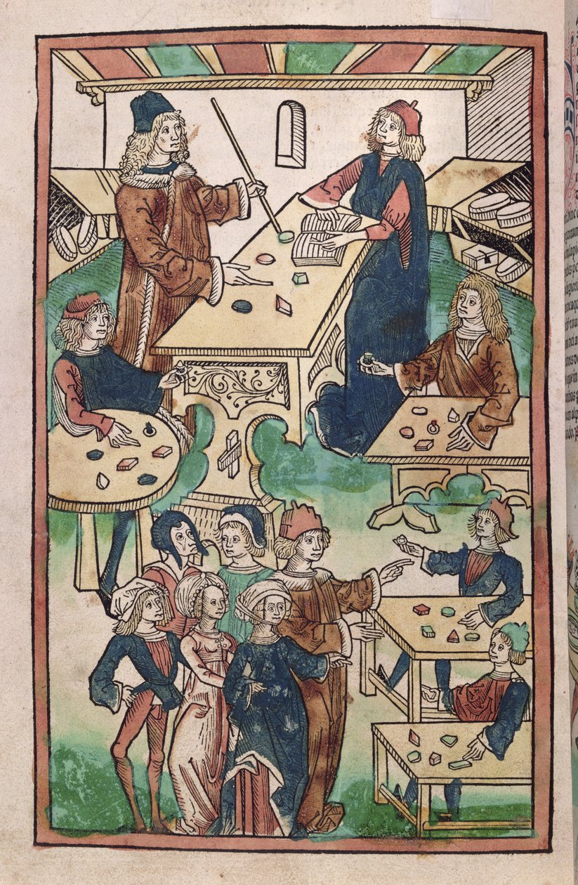 La Boutique du Bijoutier, 1491 - French School