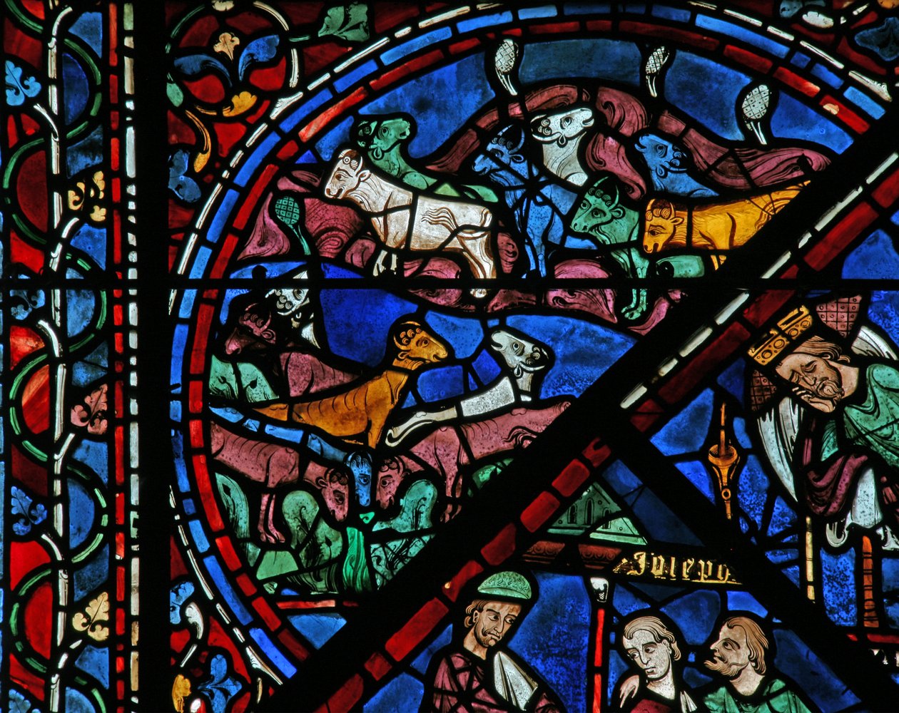 La fenêtre de Joseph : les vaches grasses et maigres dans le rêve - French School