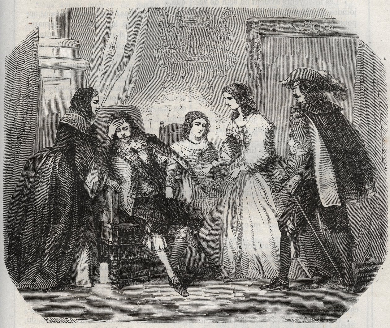 Le roi de France Louis XIII (1601-1643) est pris de migraine lorsqu