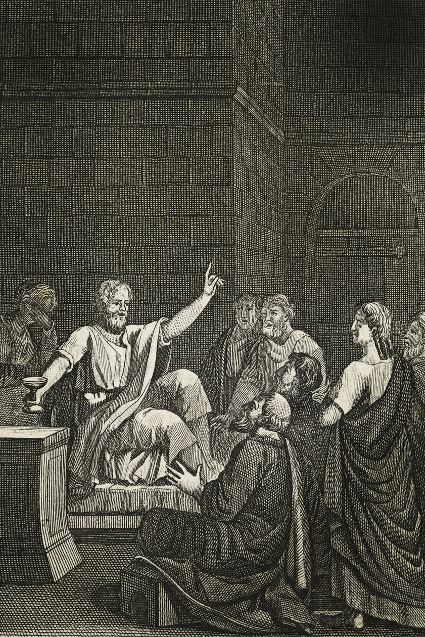 Les Derniers Moments de Socrate - French School