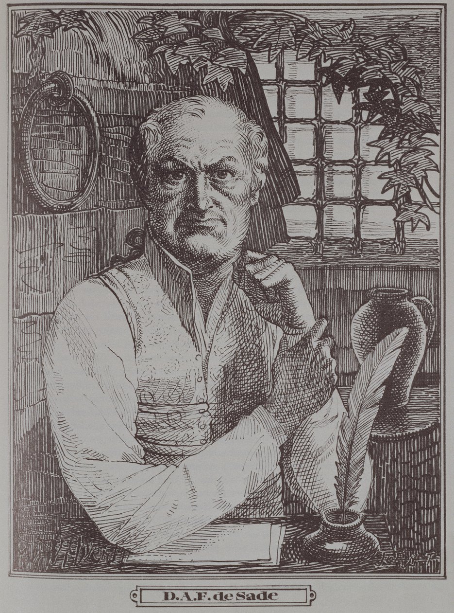 Le Marquis de Sade (1740-1814) en prison - French School
