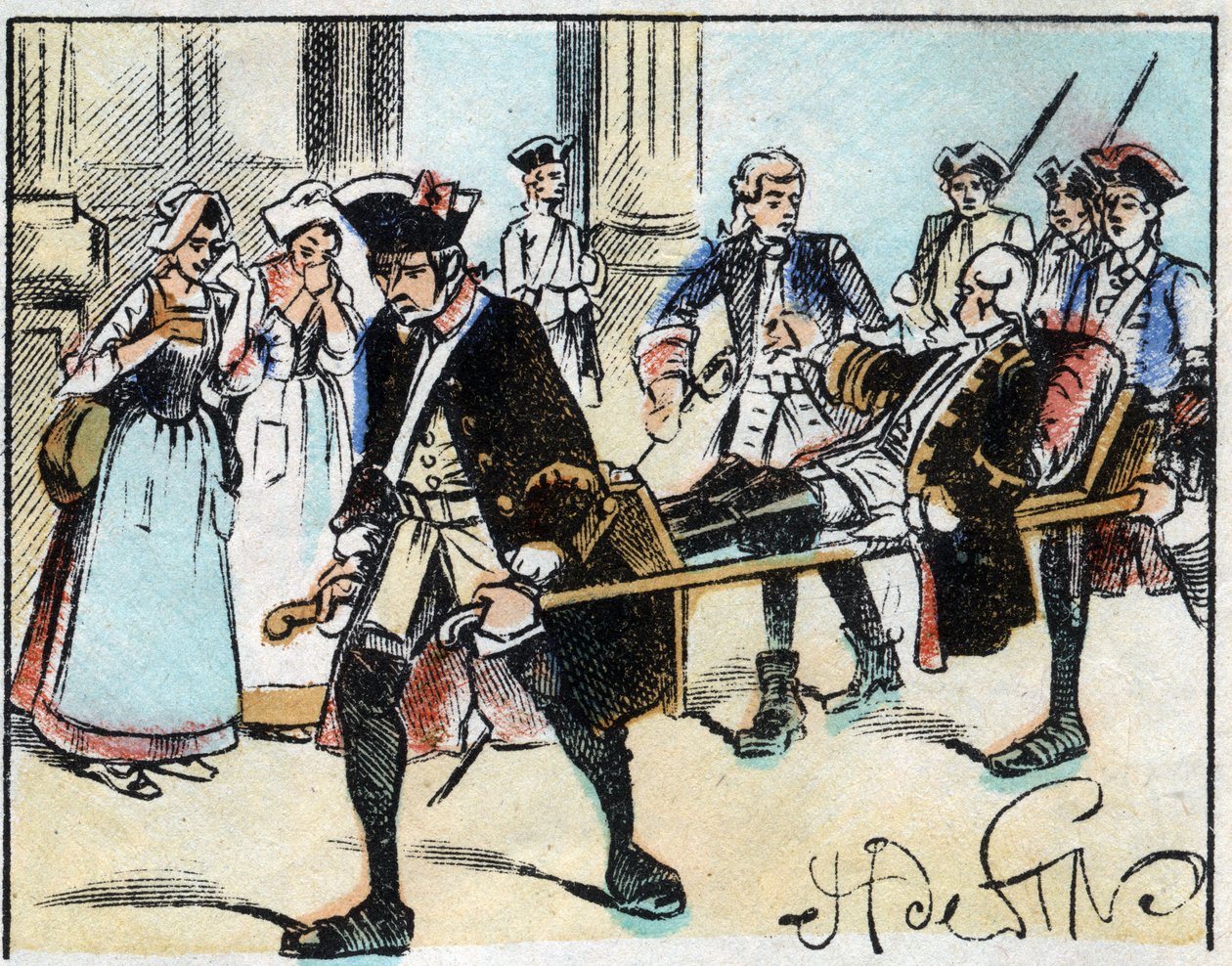 Le Marquis de Montcalm (Louis Joseph de Montcalm) - French School