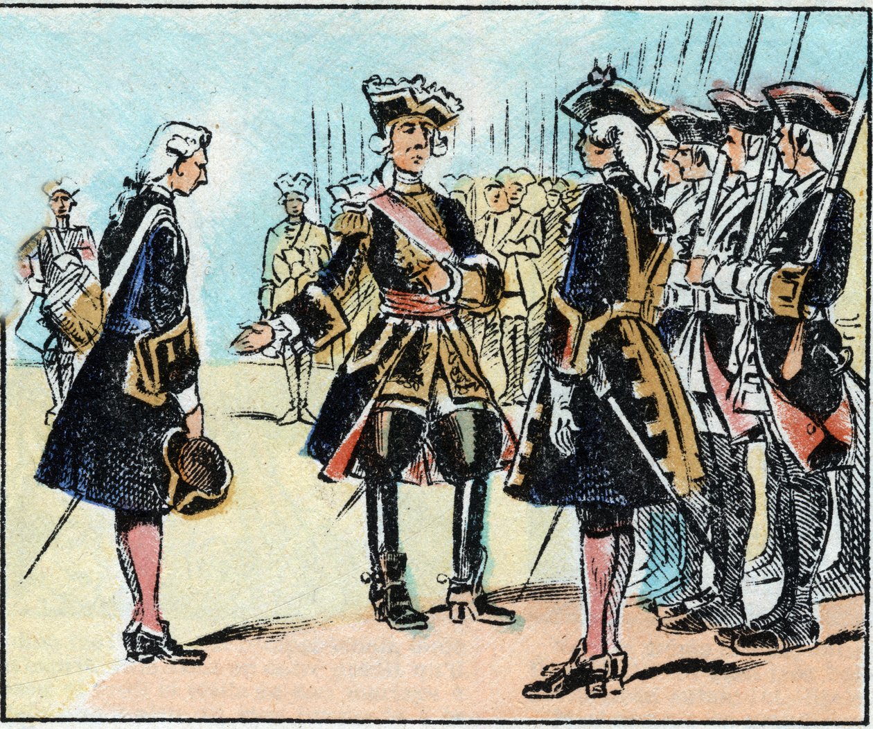 Le Marquis de Montcalm (Louis Joseph de Montcalm) - French School