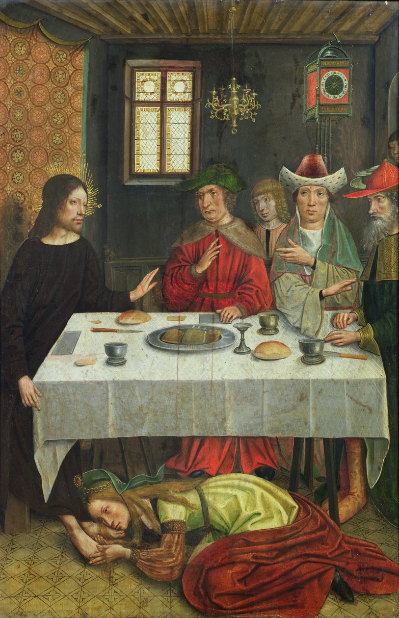 Le repas chez Simon le Pharisien - French School