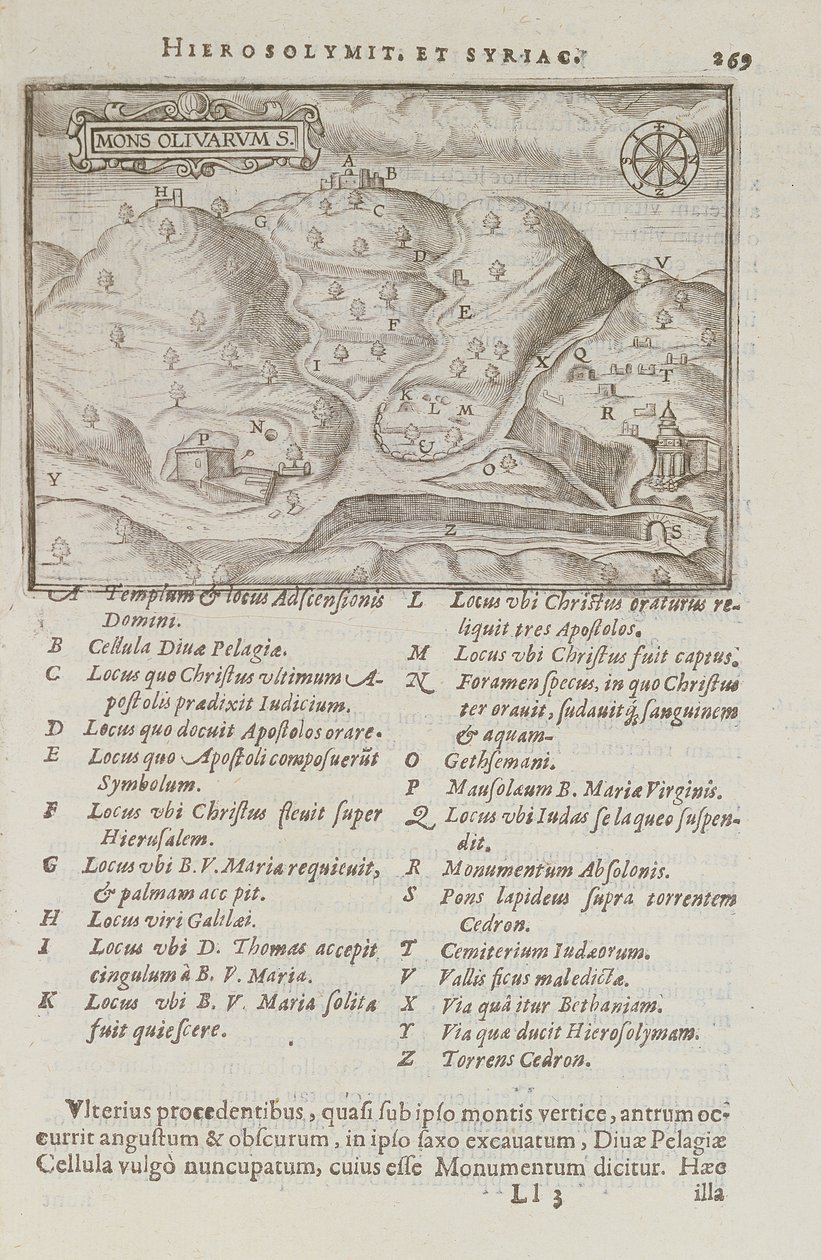 Le Mont des Oliviers, Jérusalem, d