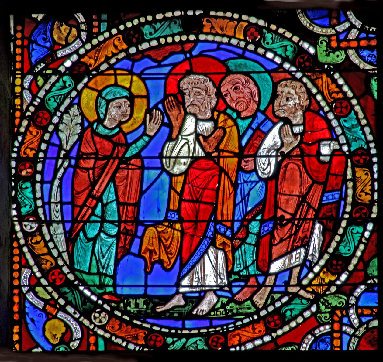 La Passion : Résurrection : Marie Madeleine annonce aux autres - French School