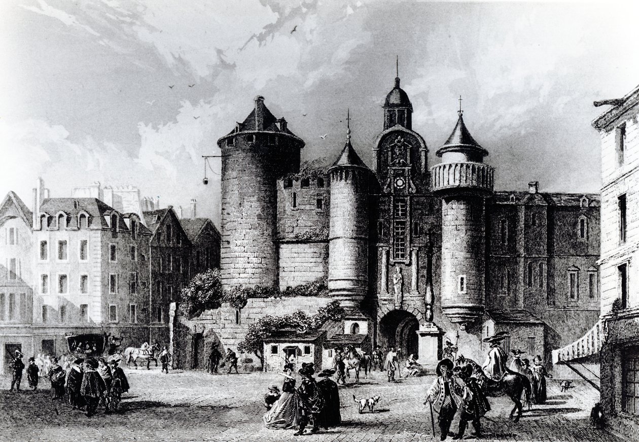 Le Petit Châtelet au XVIIe siècle - French School