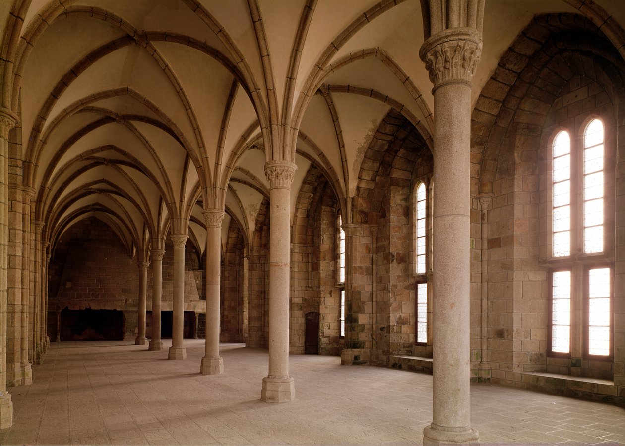 La Salle des Hôtes, vue intérieure de l