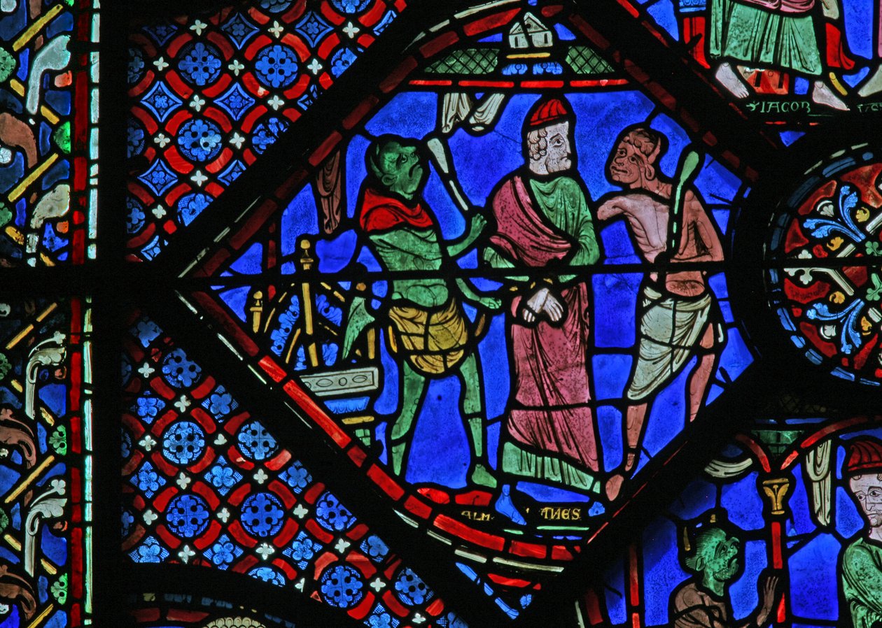 Saint Jacques : les démons lient Almogenes (Hermogines) - French School