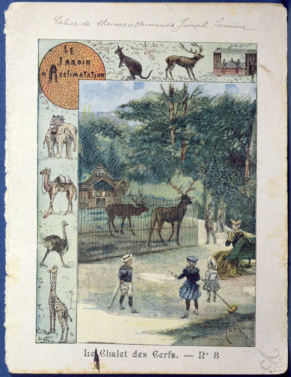 Maison du cerf au Jardin d