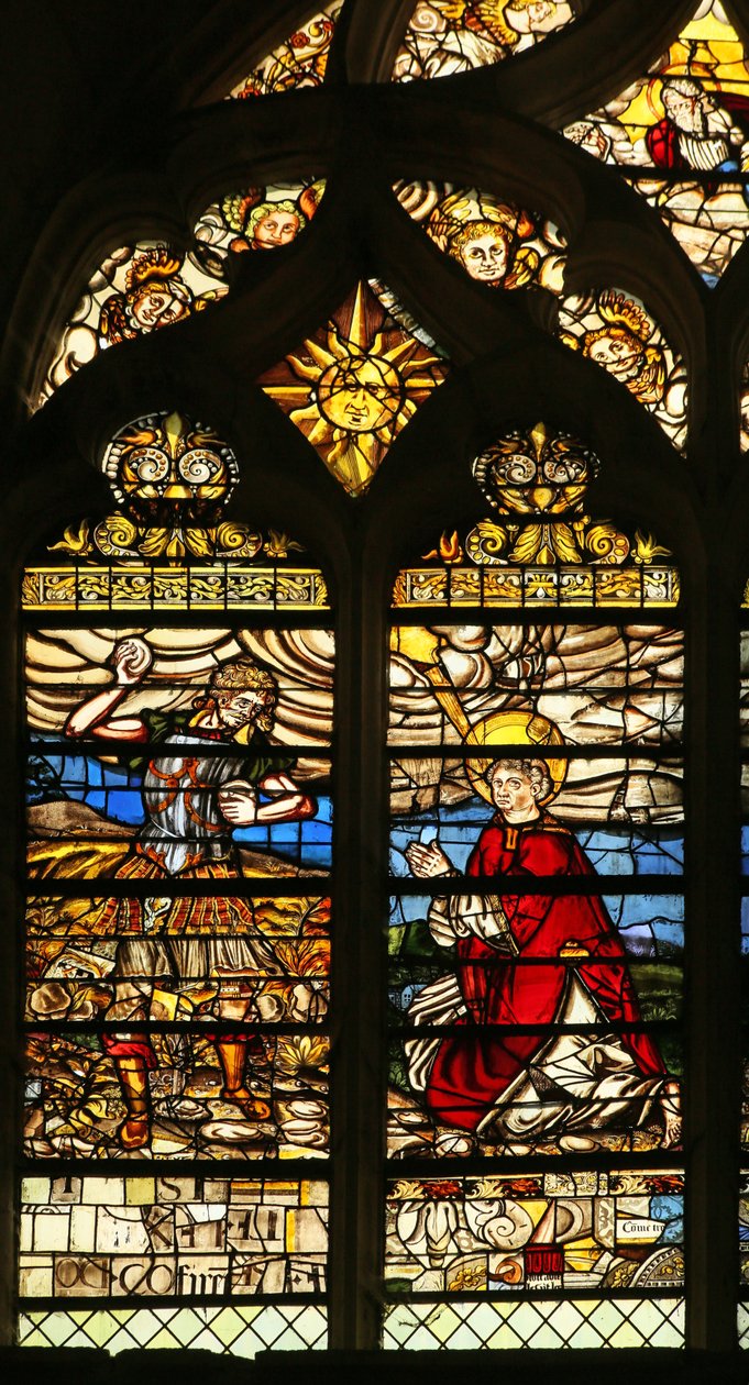 La lapidation de Saint Étienne - French School