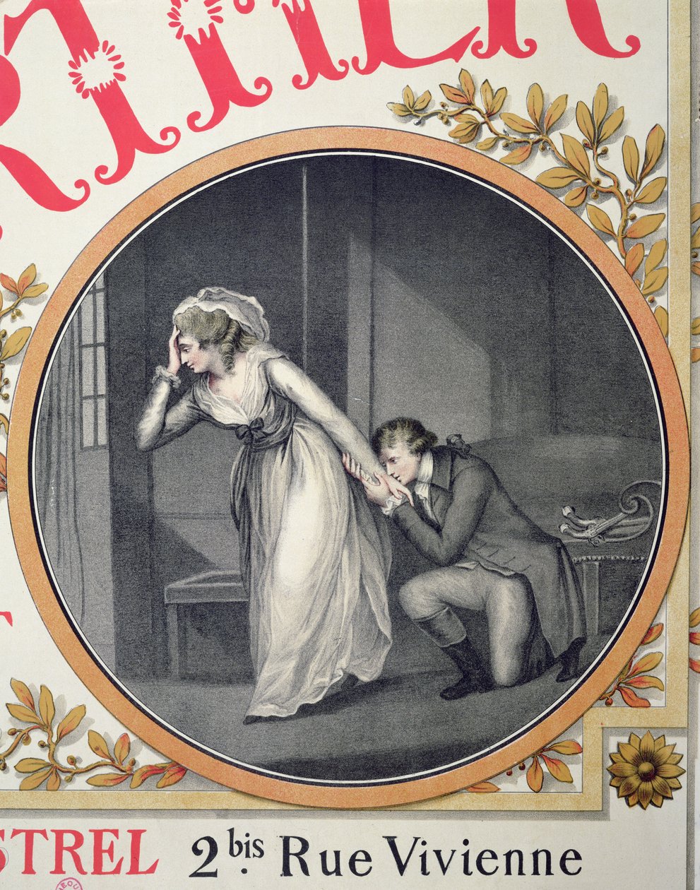 "Les souffrances du jeune Werther", détail d