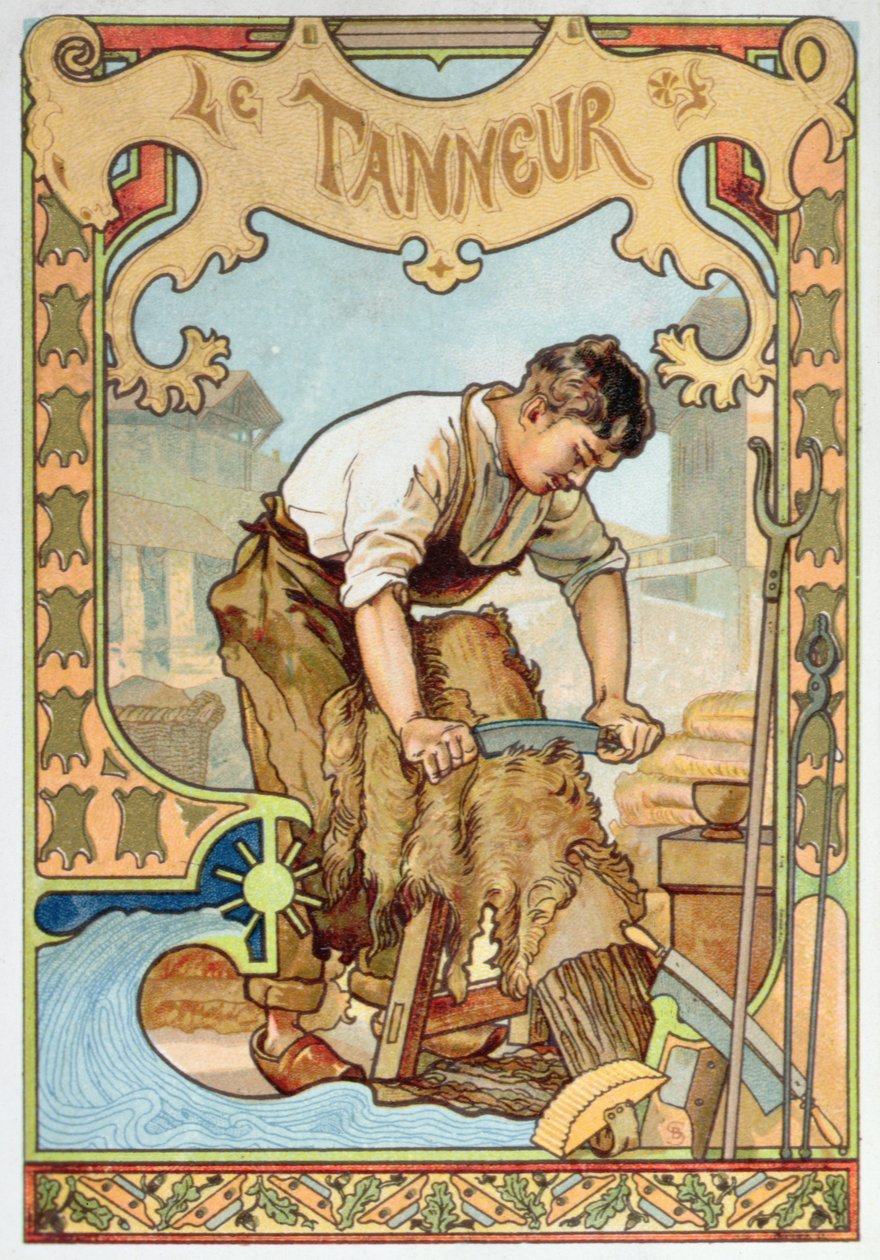 Le Tanneur, illustration d
