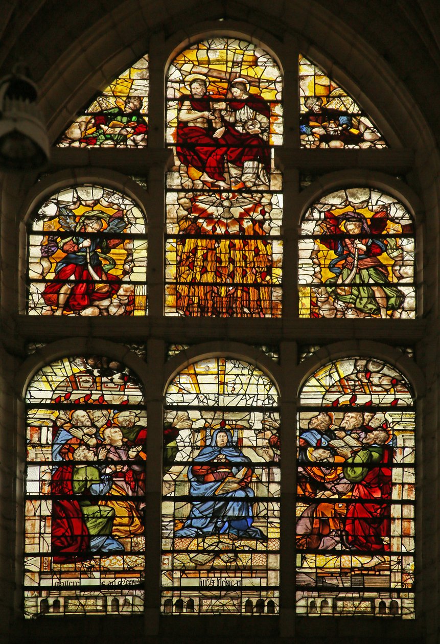 La Trinité et la Pentecôte - French School