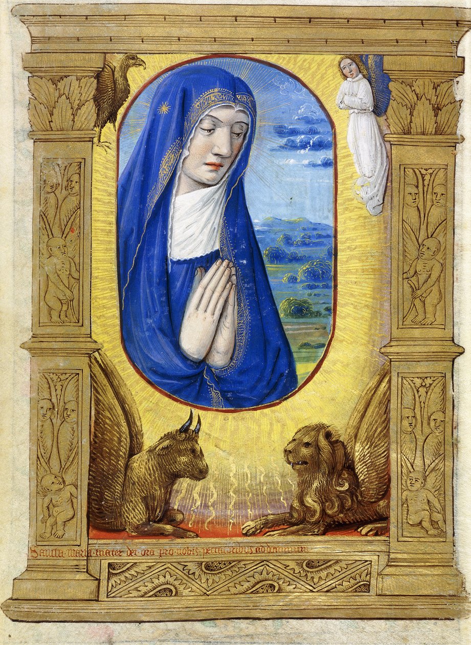 La Vierge priant, vers 1500 - French School