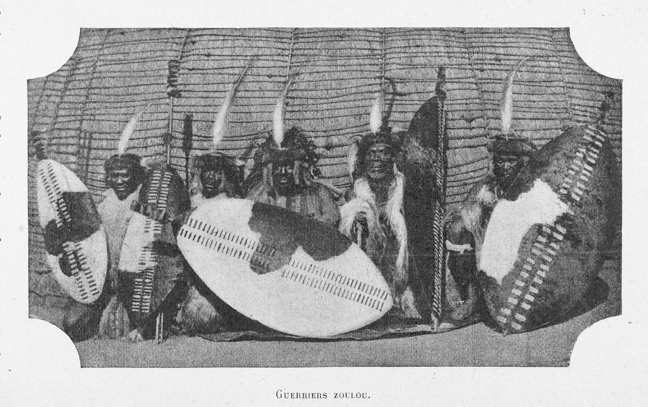 Les canoës de la rivière Ogooué, illustration de 