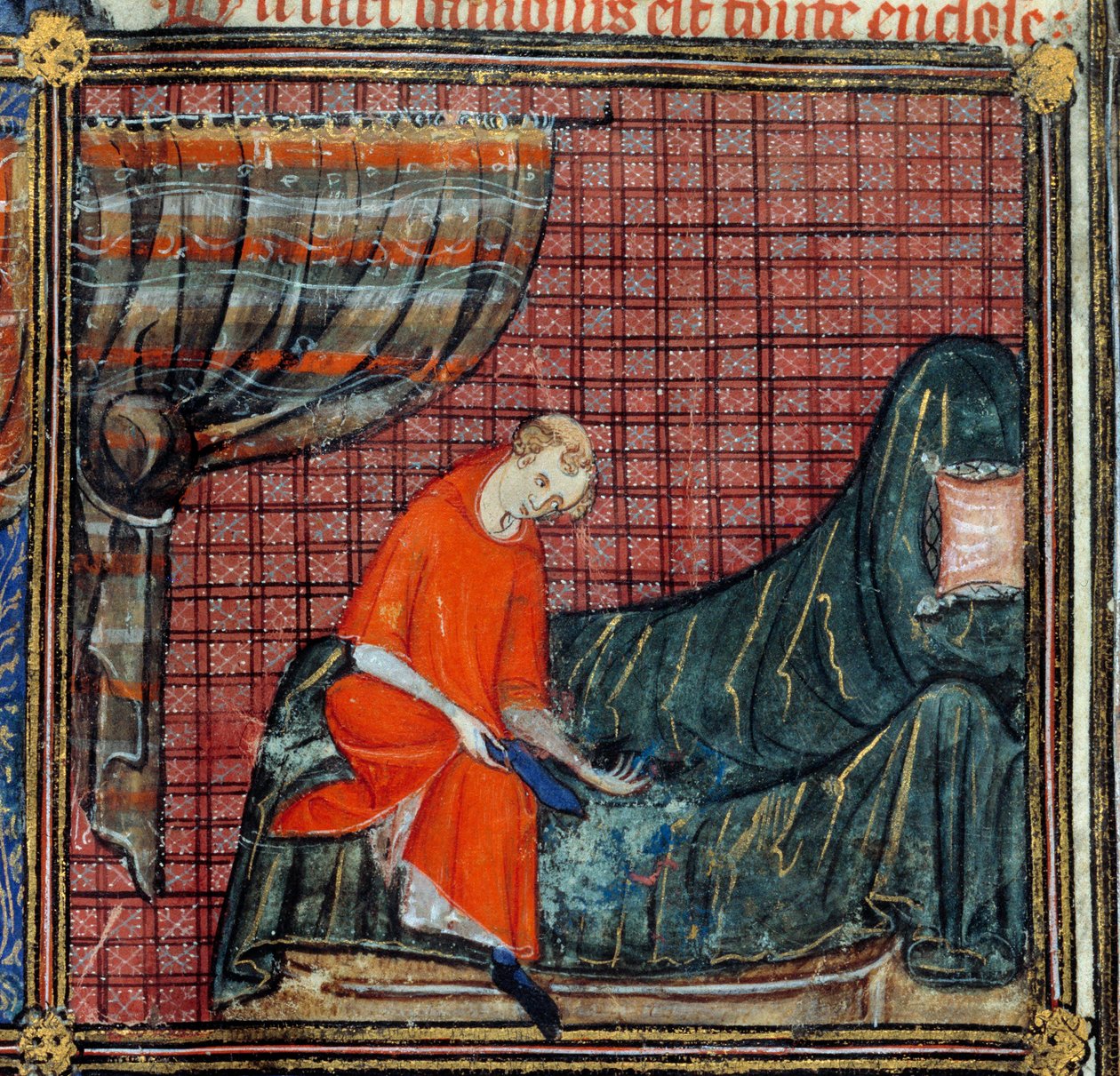Le rêve, détail : L