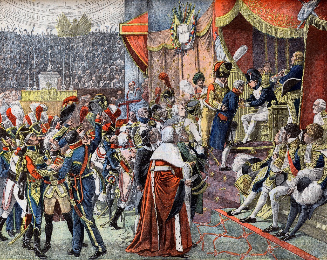 La première distribution des Croix de la Légion d