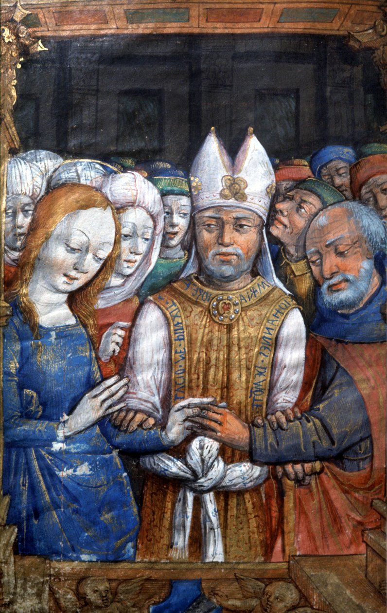Le mariage de la Vierge Marie et Joseph - French School