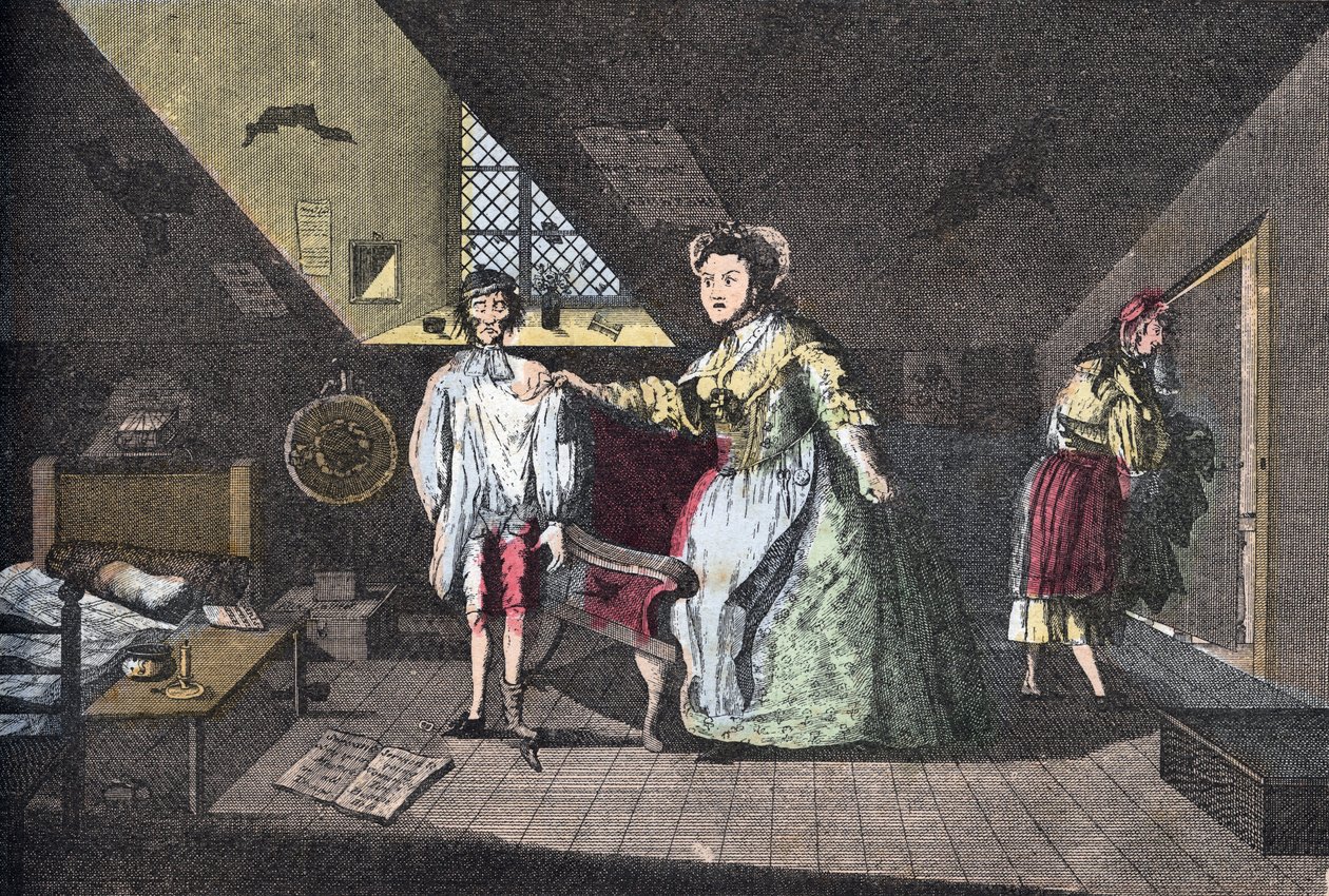 Le tailleur pieux pris en flagrant délit d