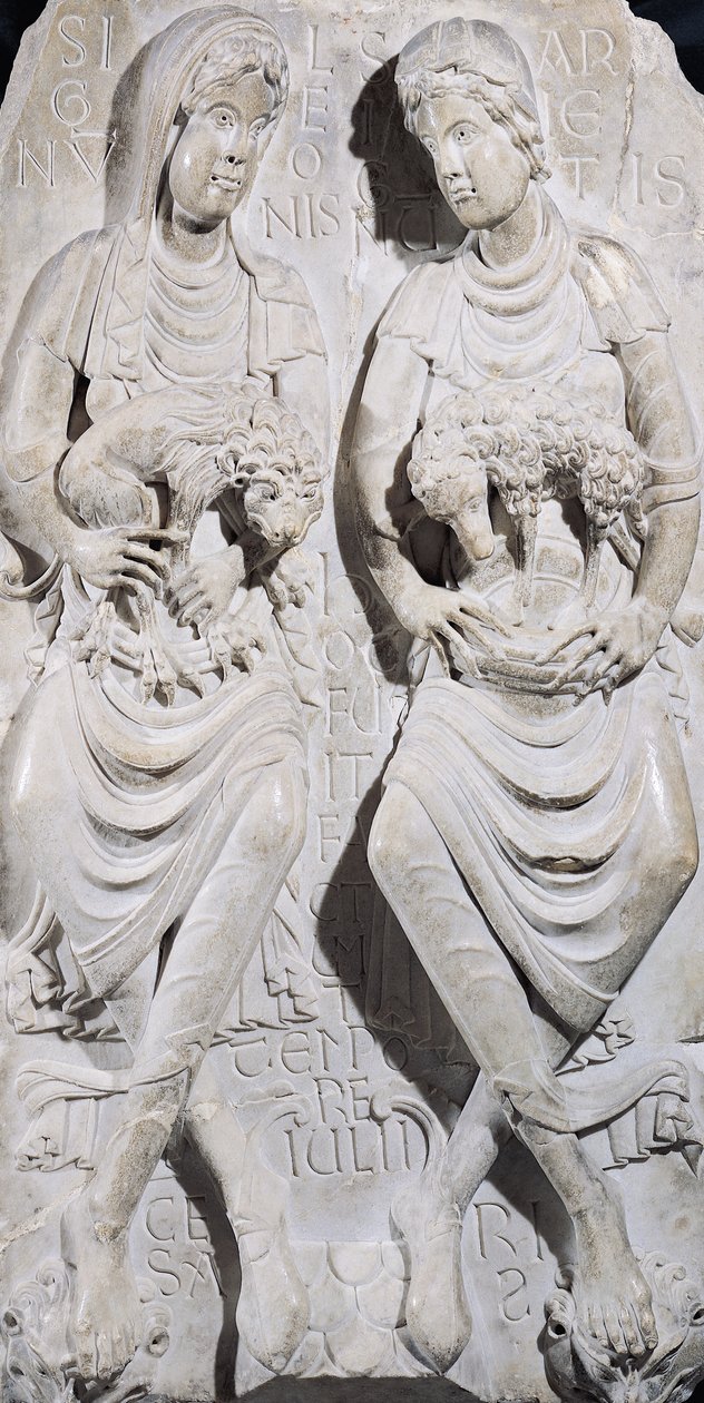 Les signes du Lion et du Bélier - French School