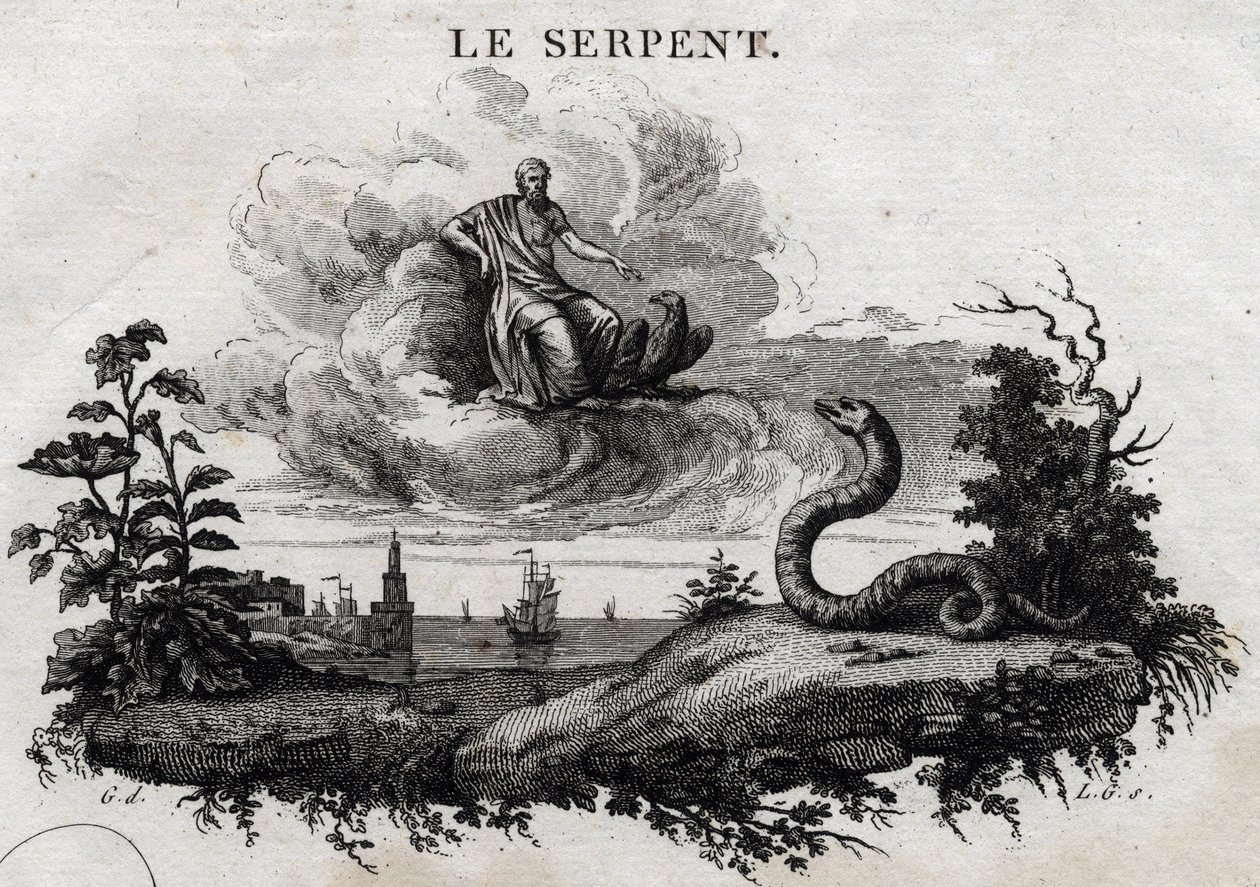 Le serpent. Fable d