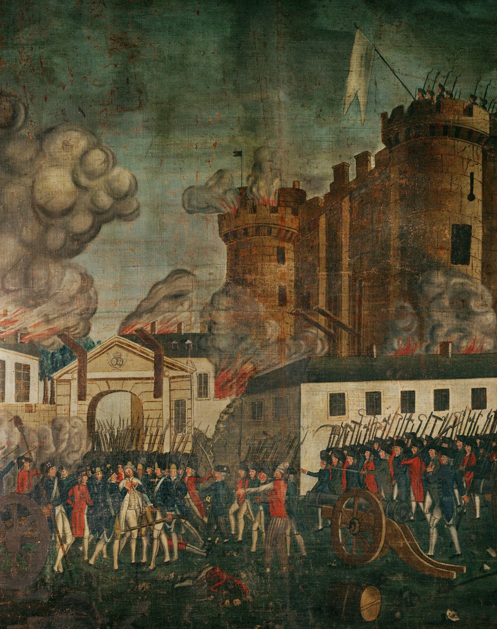 La prise de la Bastille ... - French School
